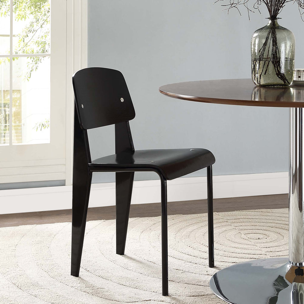 Cabin Dining Side Chair - Black Black