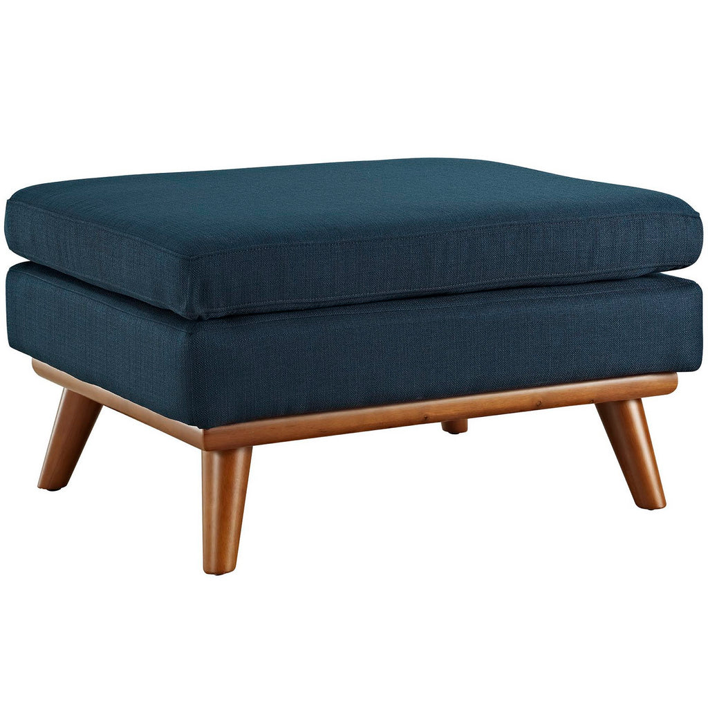 Engage 2 Piece Armchair and Ottoman - Azure
