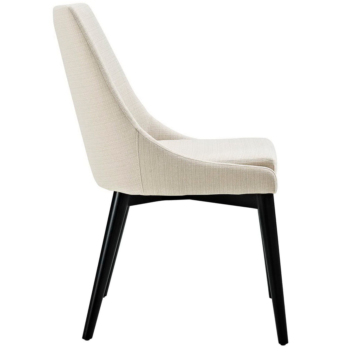 Viscount Fabric Dining Chair - Beige