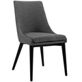 Viscount Fabric Dining Chair - Gray