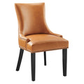 Marquis Vegan Leather Dining Chair - Tan