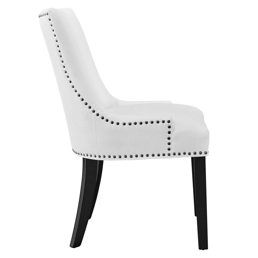 Marquis Fabric Dining Chair - White