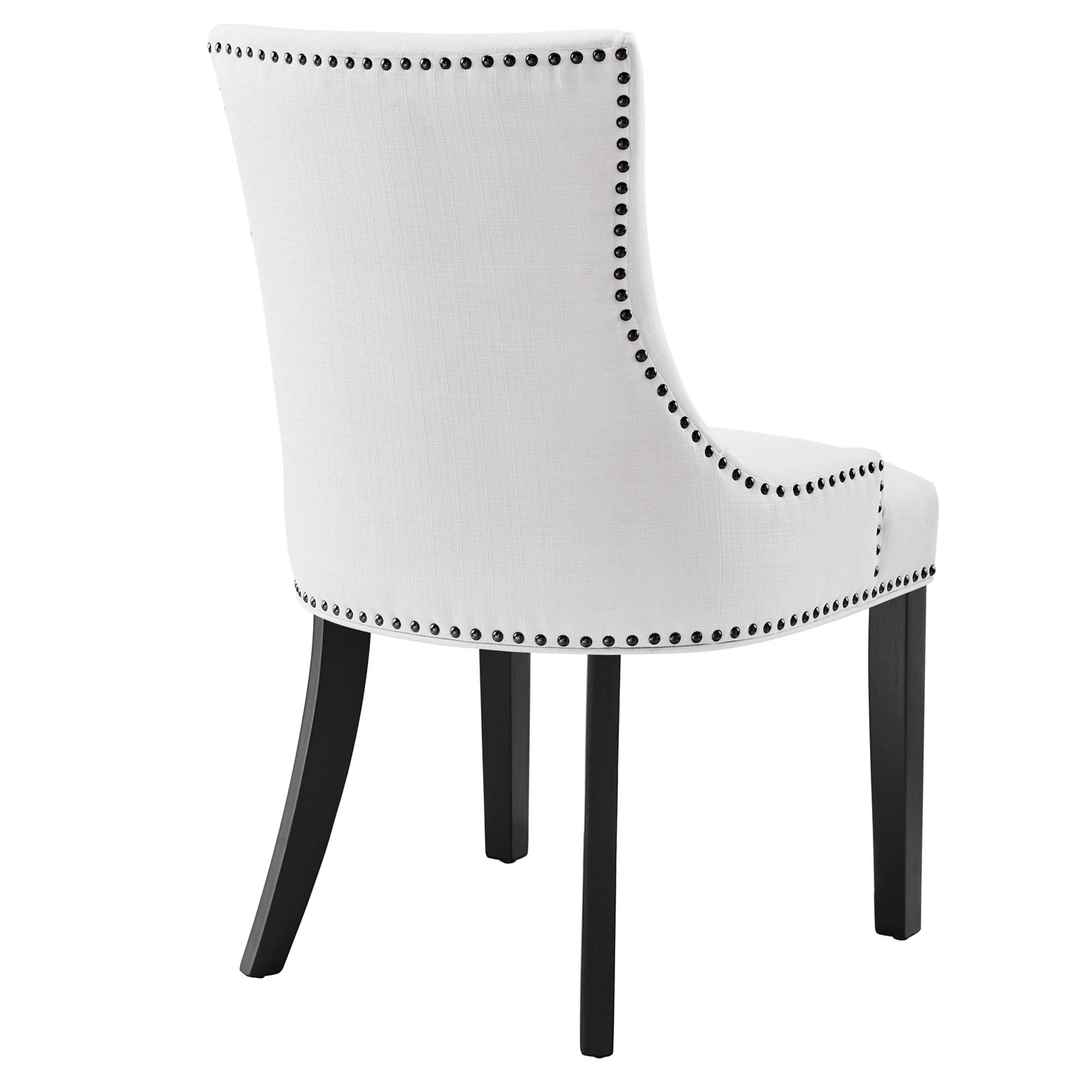 Marquis Fabric Dining Chair - White