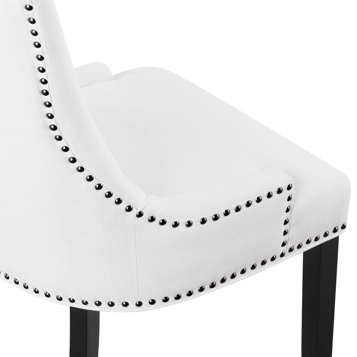 Marquis Fabric Dining Chair - White