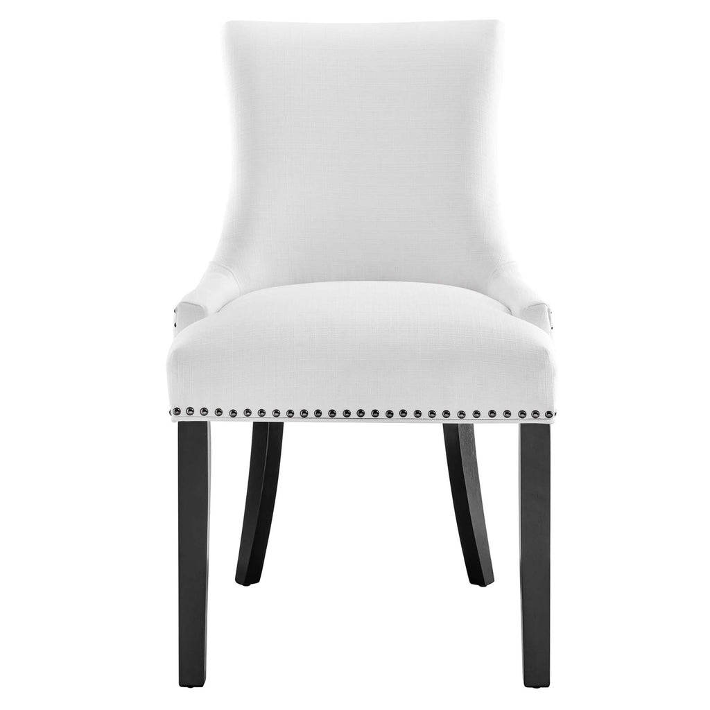 Marquis Fabric Dining Chair - White