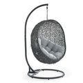 Hide Outdoor Patio Swing Chair With Stand - Gray