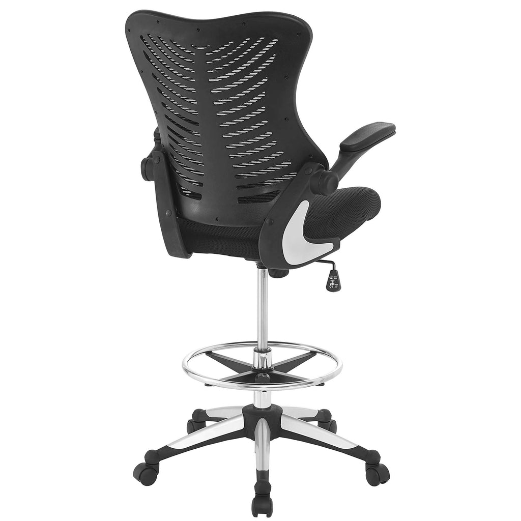 Charge Drafting Chair - Black