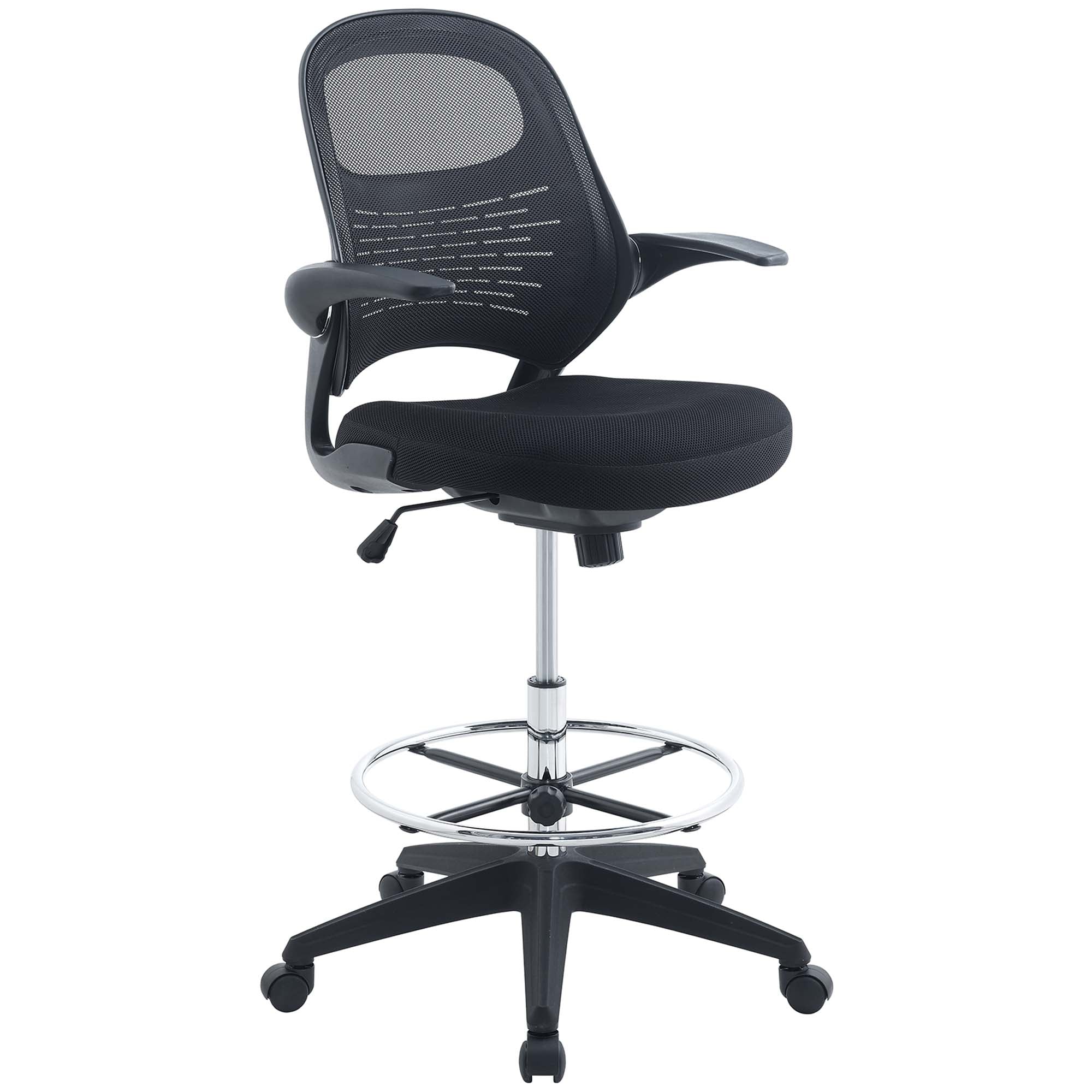Stealth Drafting Chair - Black