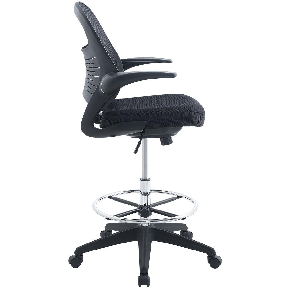 Stealth Drafting Chair - Black