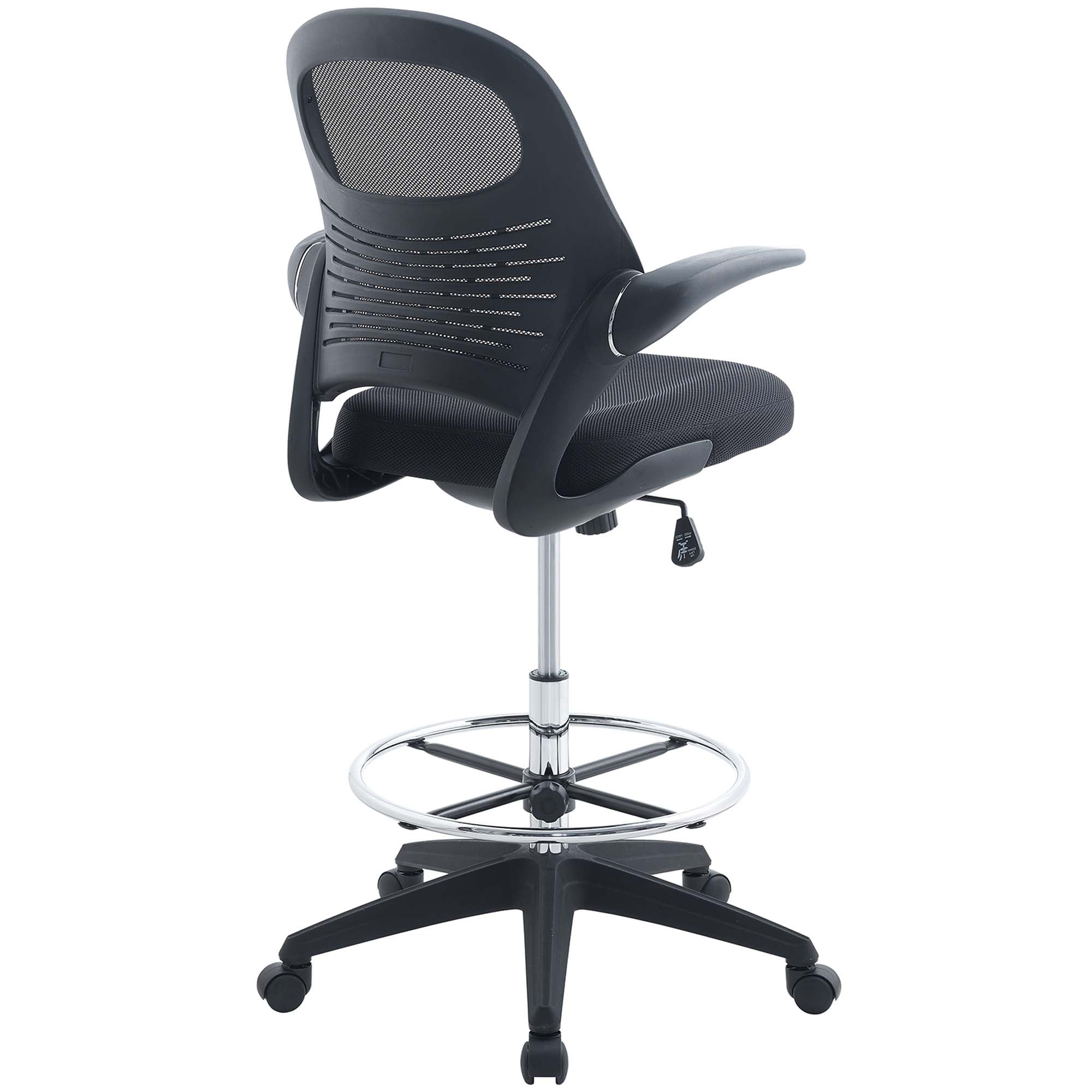 Stealth Drafting Chair - Black