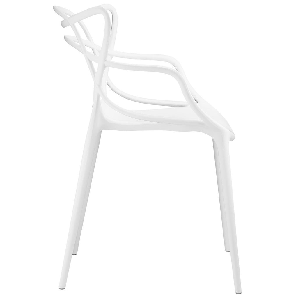 Entangled Dining Set Set of 4 - White