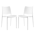 Hipster Dining Side Chair Set of 2 - White