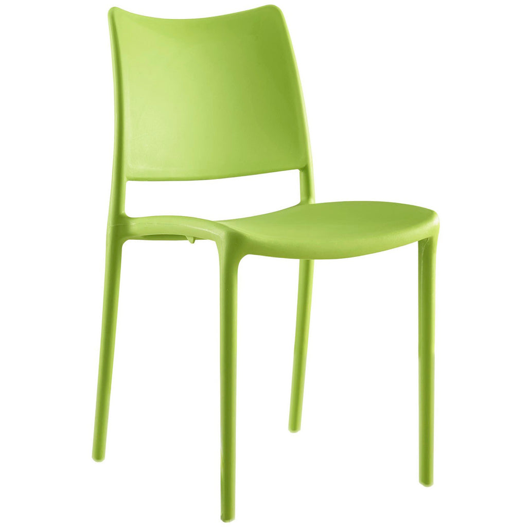 Hipster Dining Side Chair Set of 4 - Green