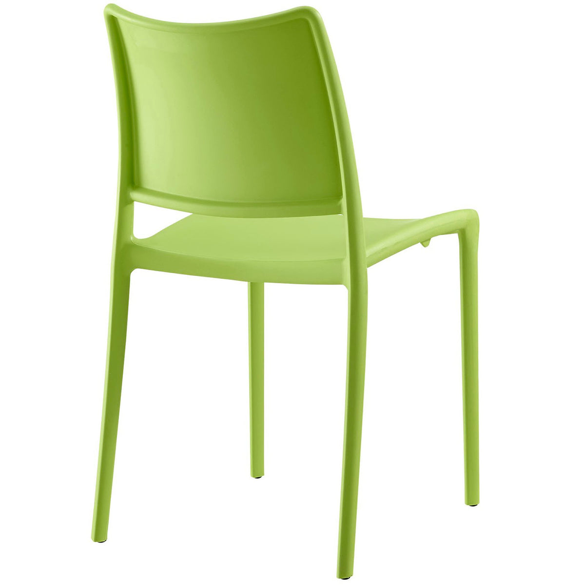 Hipster Dining Side Chair Set of 4 - Green