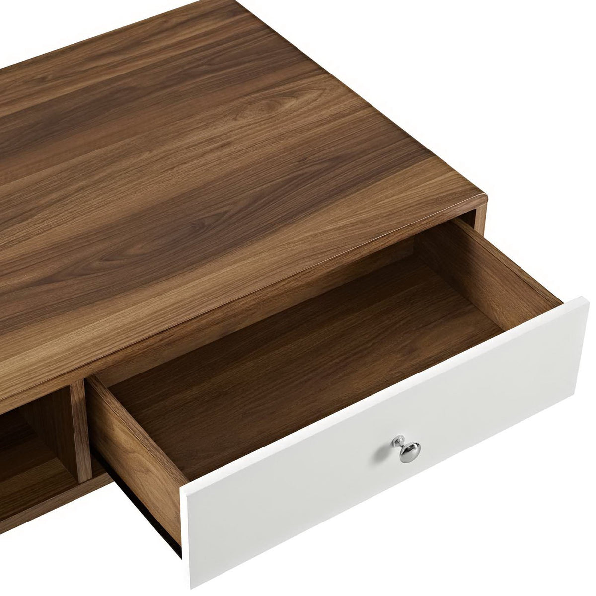 Transmit Coffee Table - Walnut White
