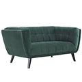 Bestow Performance Velvet Loveseat - Green