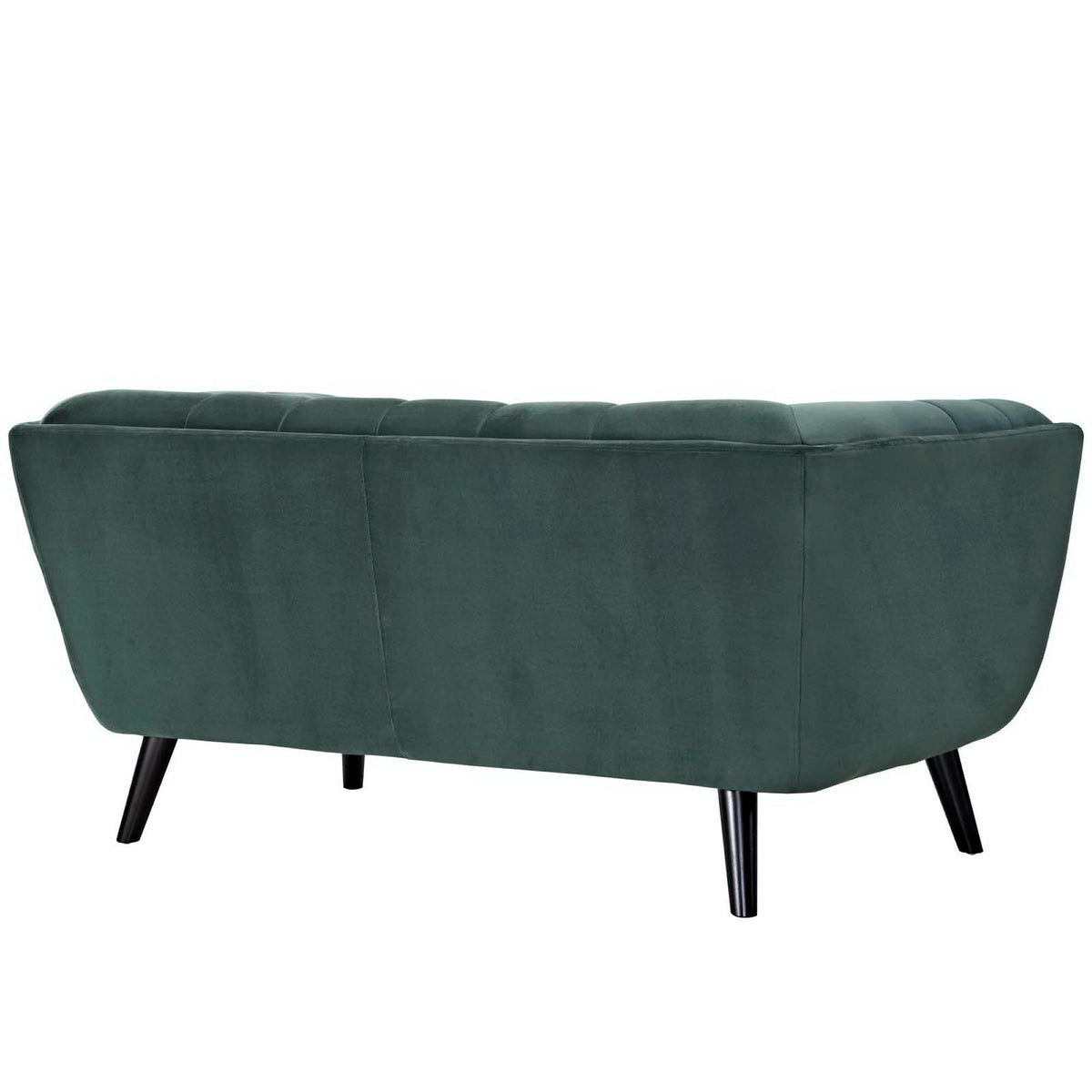 Bestow Performance Velvet Loveseat - Green
