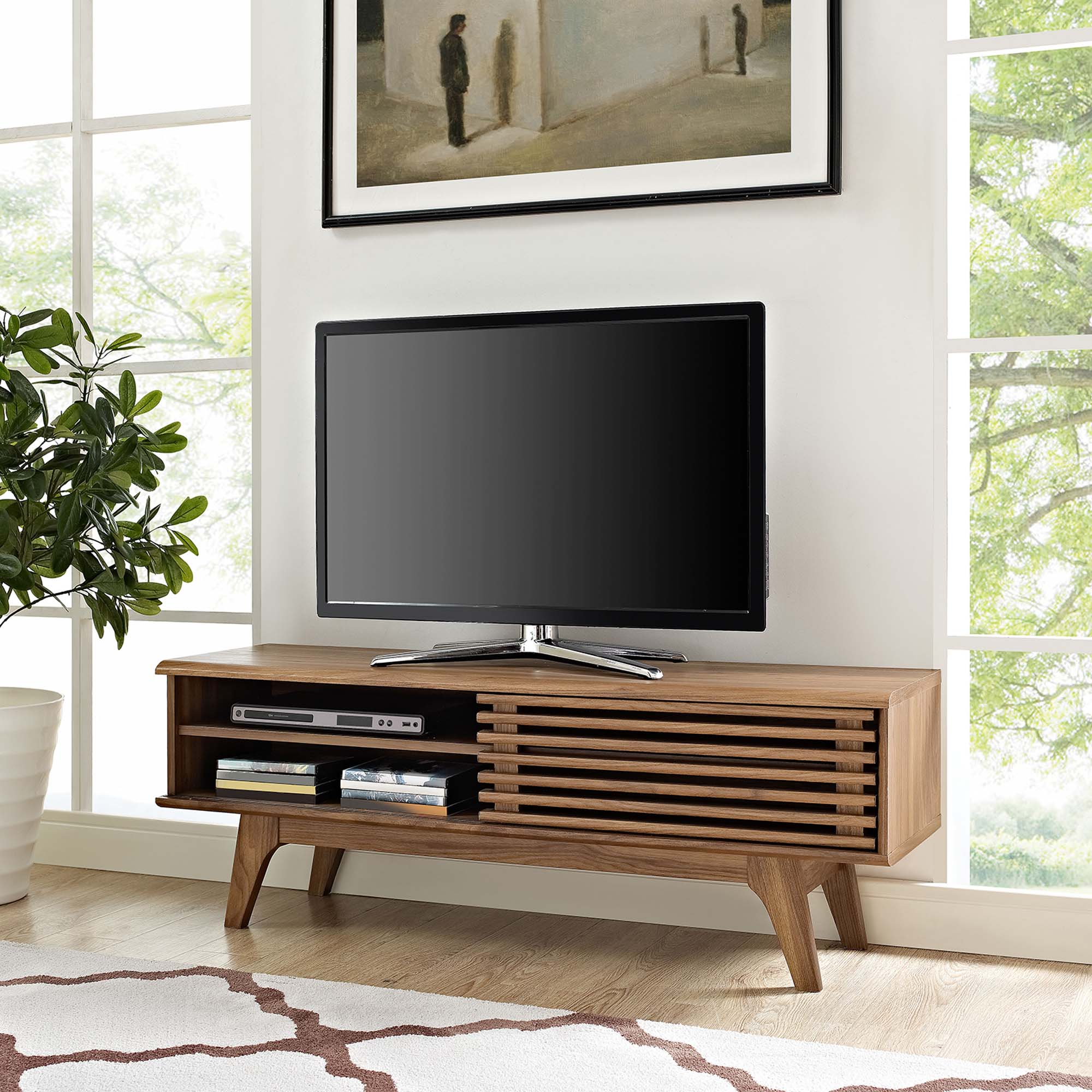 Render 48" TV Stand - Walnut