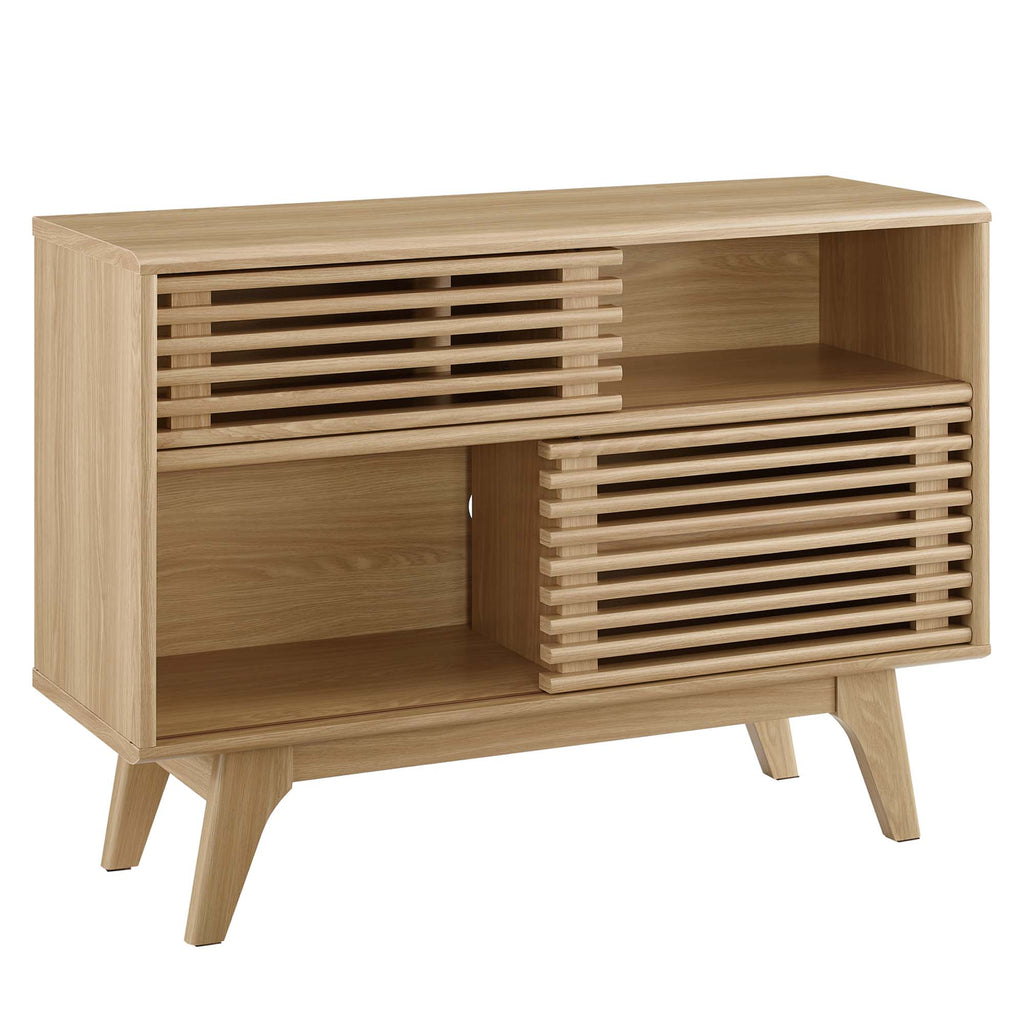 Render Display Stand - Oak