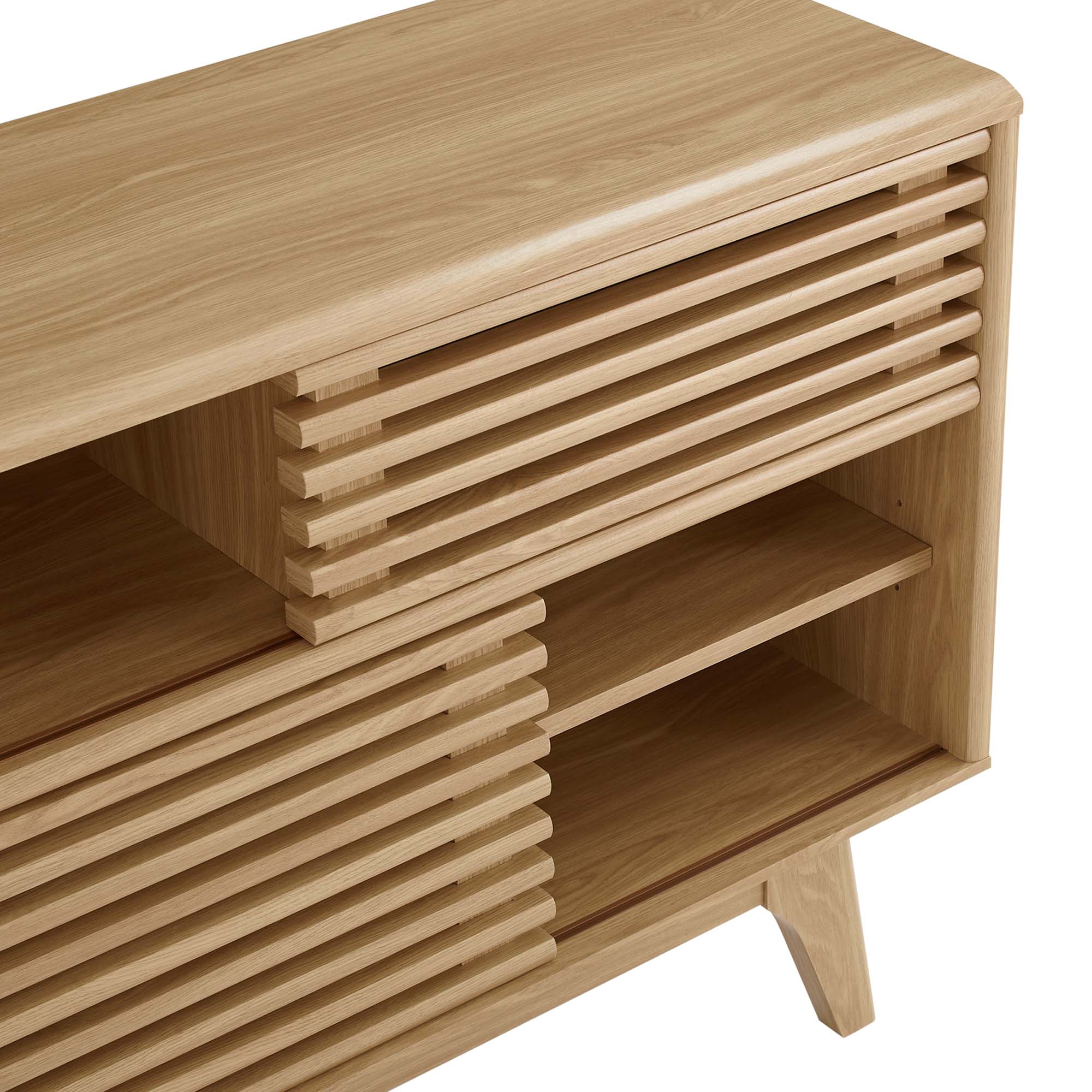 Render Display Stand - Oak