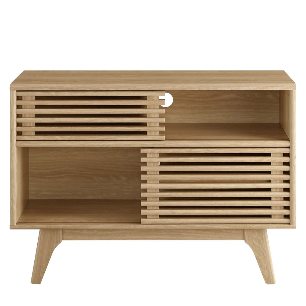 Render Display Stand - Oak