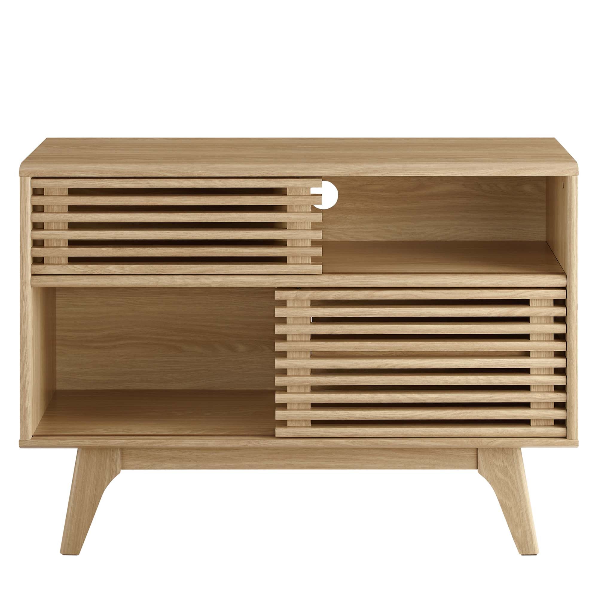 Render Display Stand - Oak