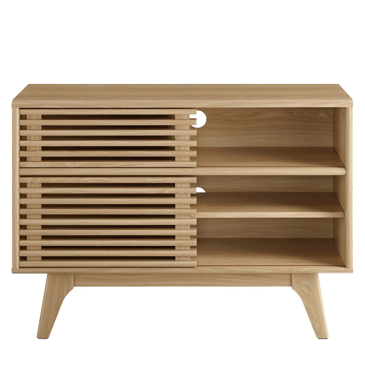 Render Display Stand - Oak