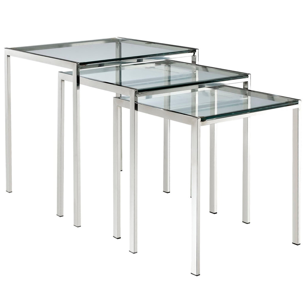 Nimble Nesting Table - Silver