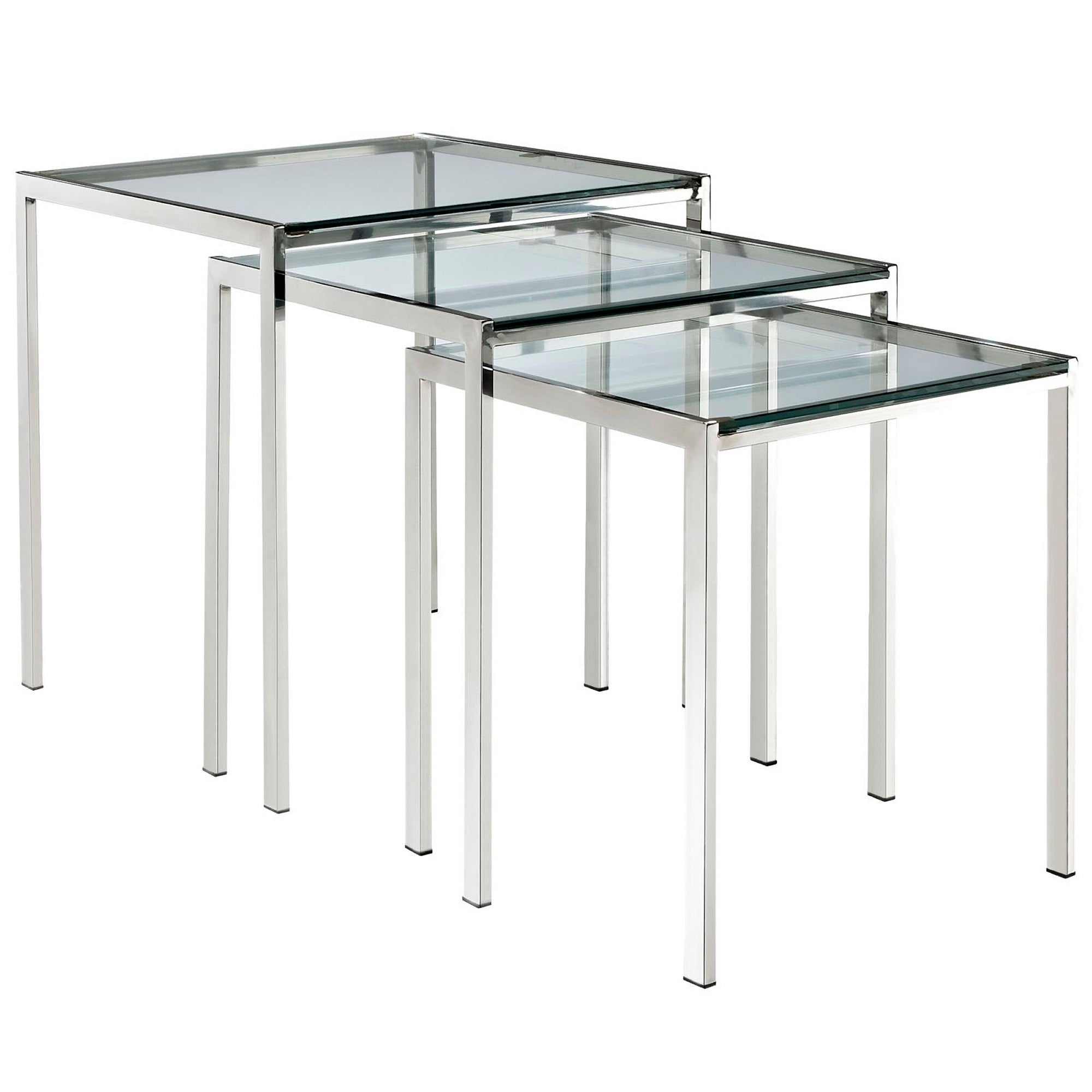 Nimble Nesting Table - Silver