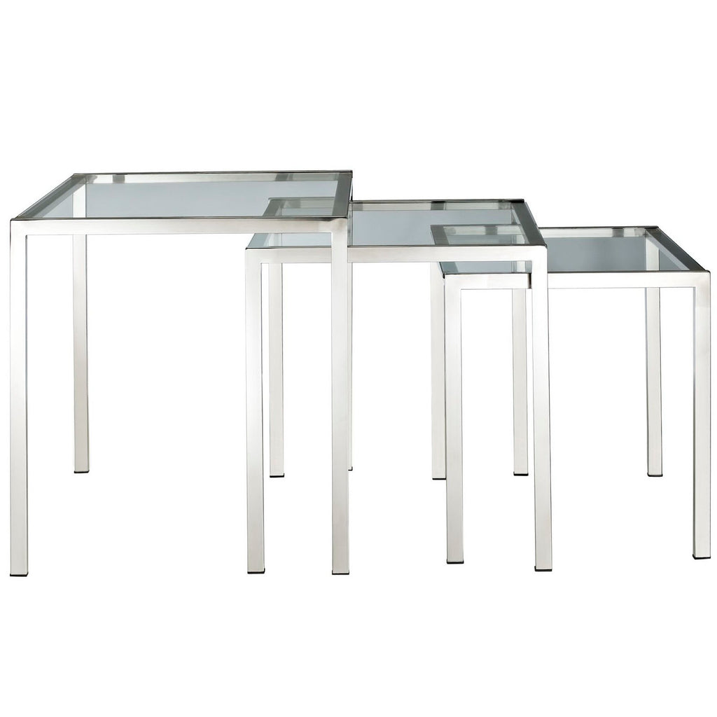 Nimble Nesting Table - Silver