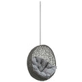 Hide Outdoor Patio Swing Chair Without Stand - Gray Gray