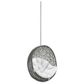 Hide Outdoor Patio Swing Chair Without Stand - Gray White