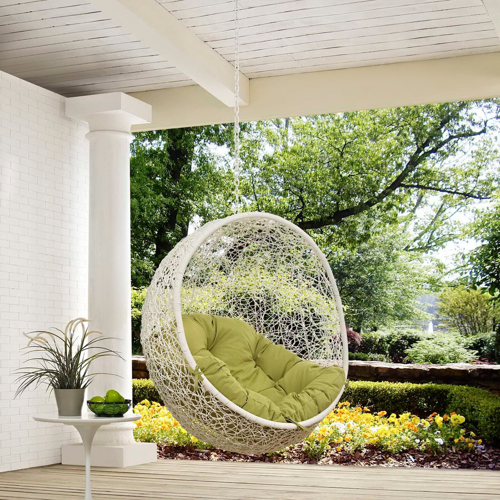 Hide Outdoor Patio Swing Chair Without Stand - White Peridot