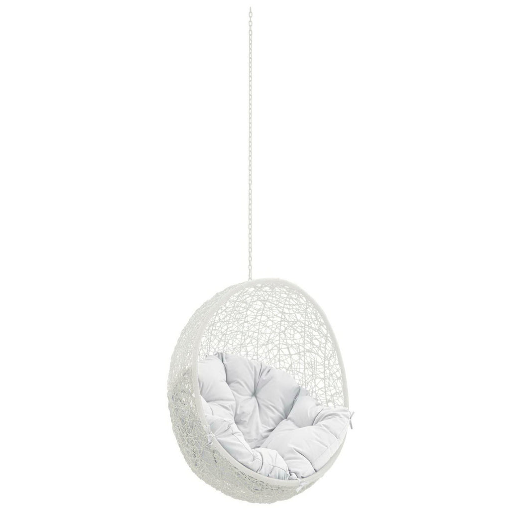 Hide Outdoor Patio Swing Chair Without Stand - White