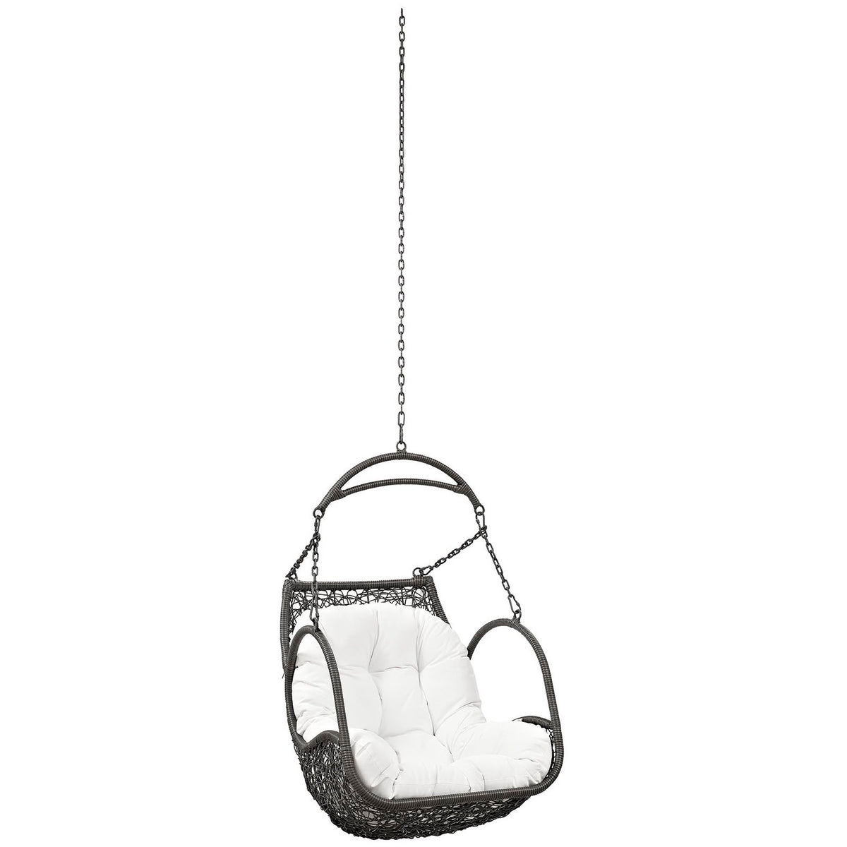 Arbor Outdoor Patio Swing Chair Without Stand - White