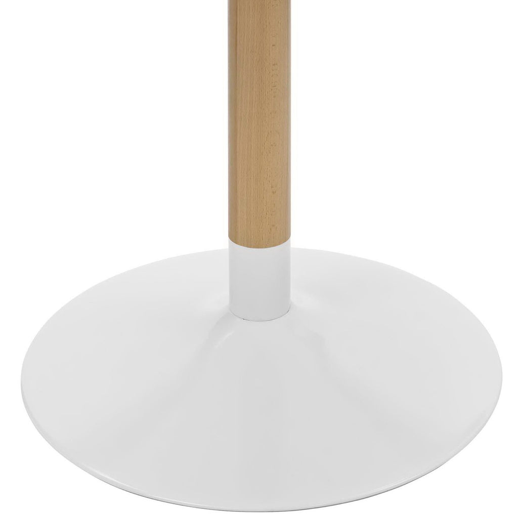 Whirl Round Dining Table - White