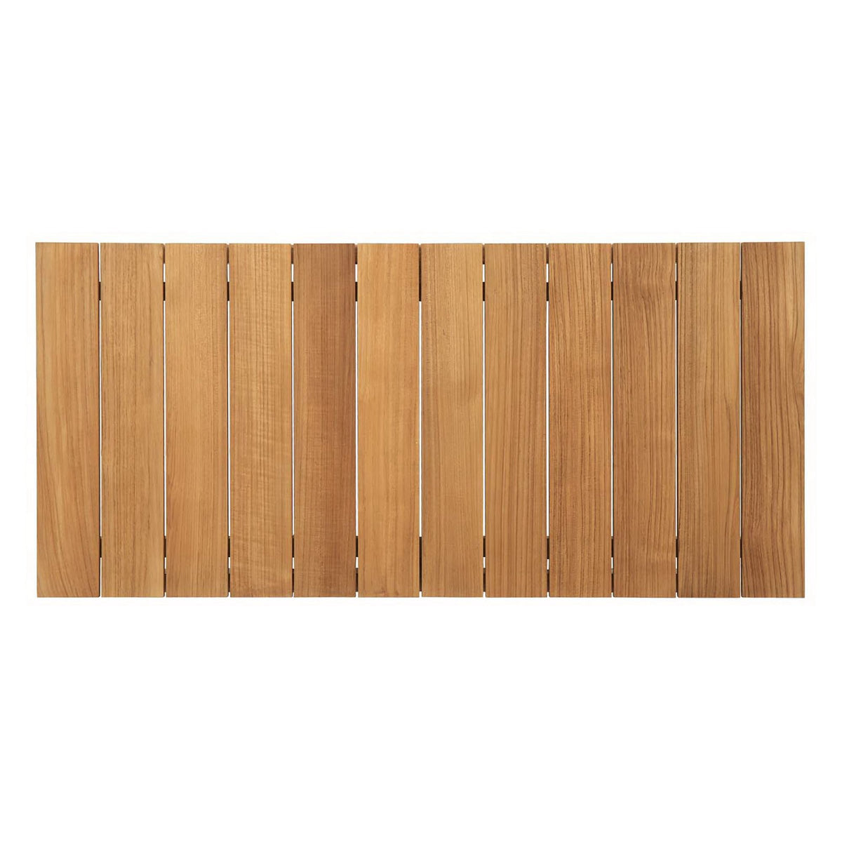 Bayport 8 Piece Outdoor Patio Teak Set - Natural White