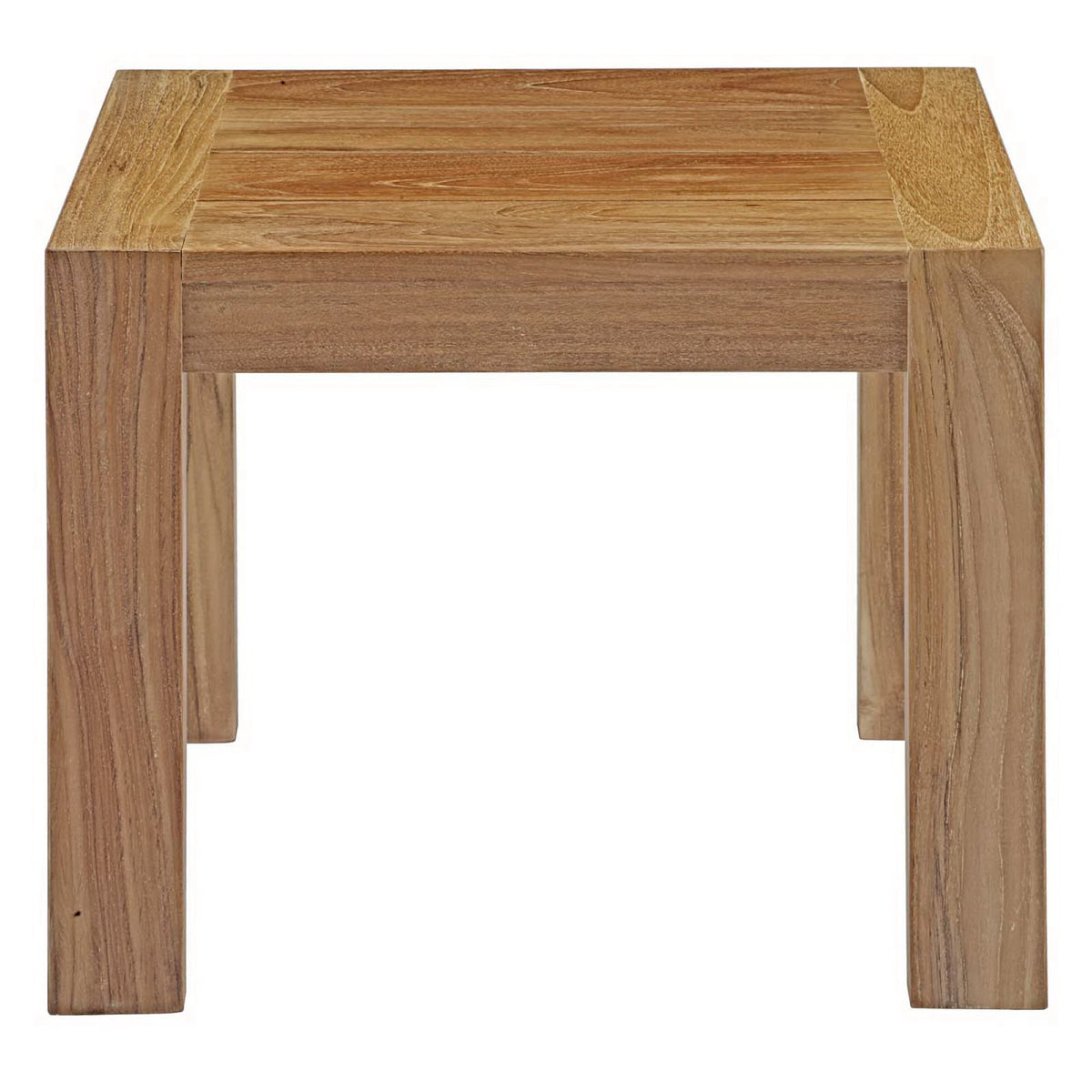 Bayport 8 Piece Outdoor Patio Teak Set - Natural White
