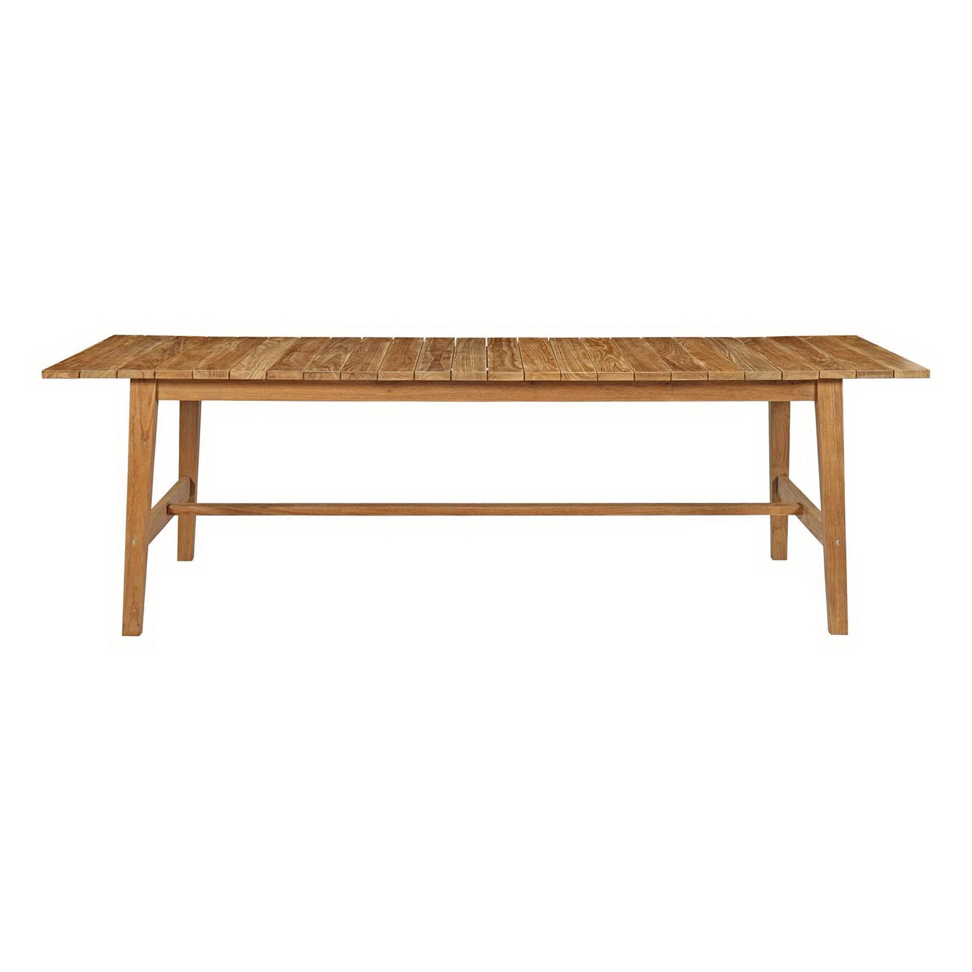 Dorset Outdoor Patio Teak Dining Table - Natural