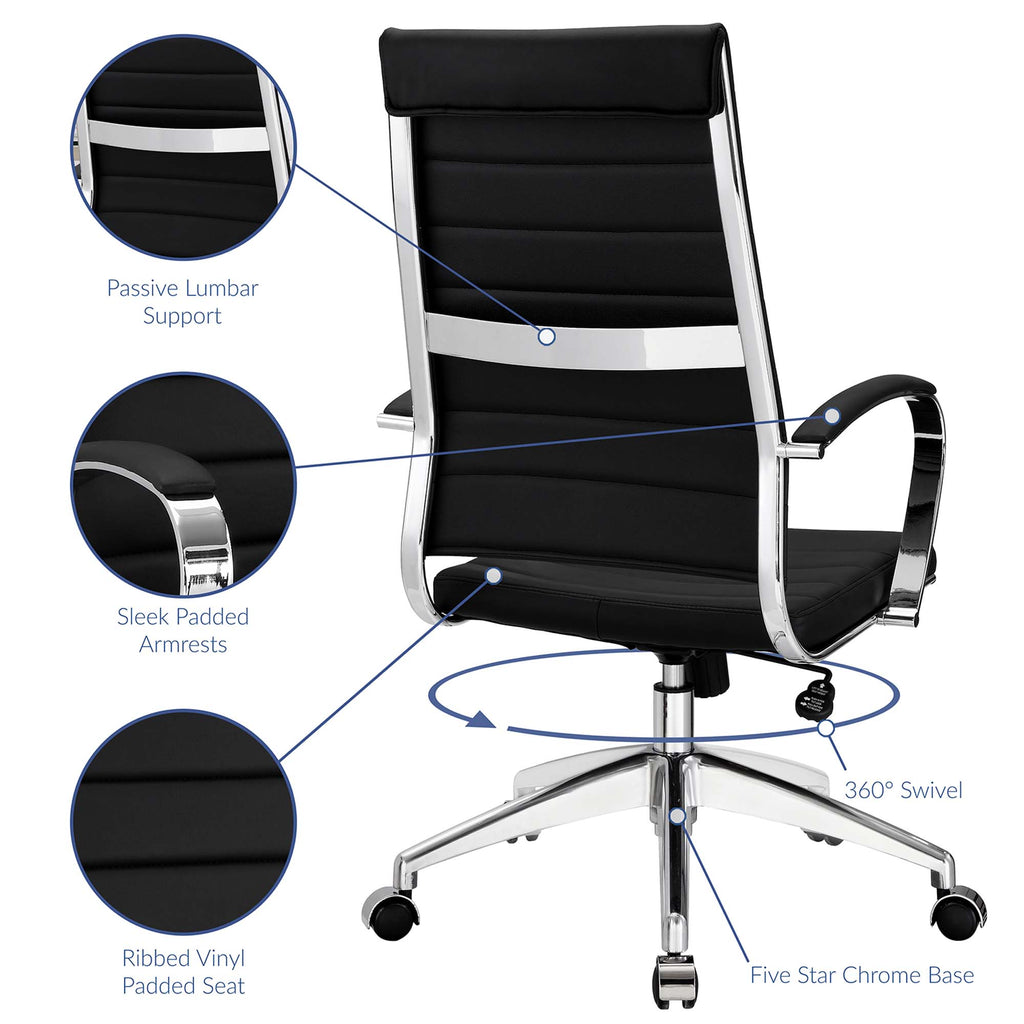 Jive Highback Office Chair - Black