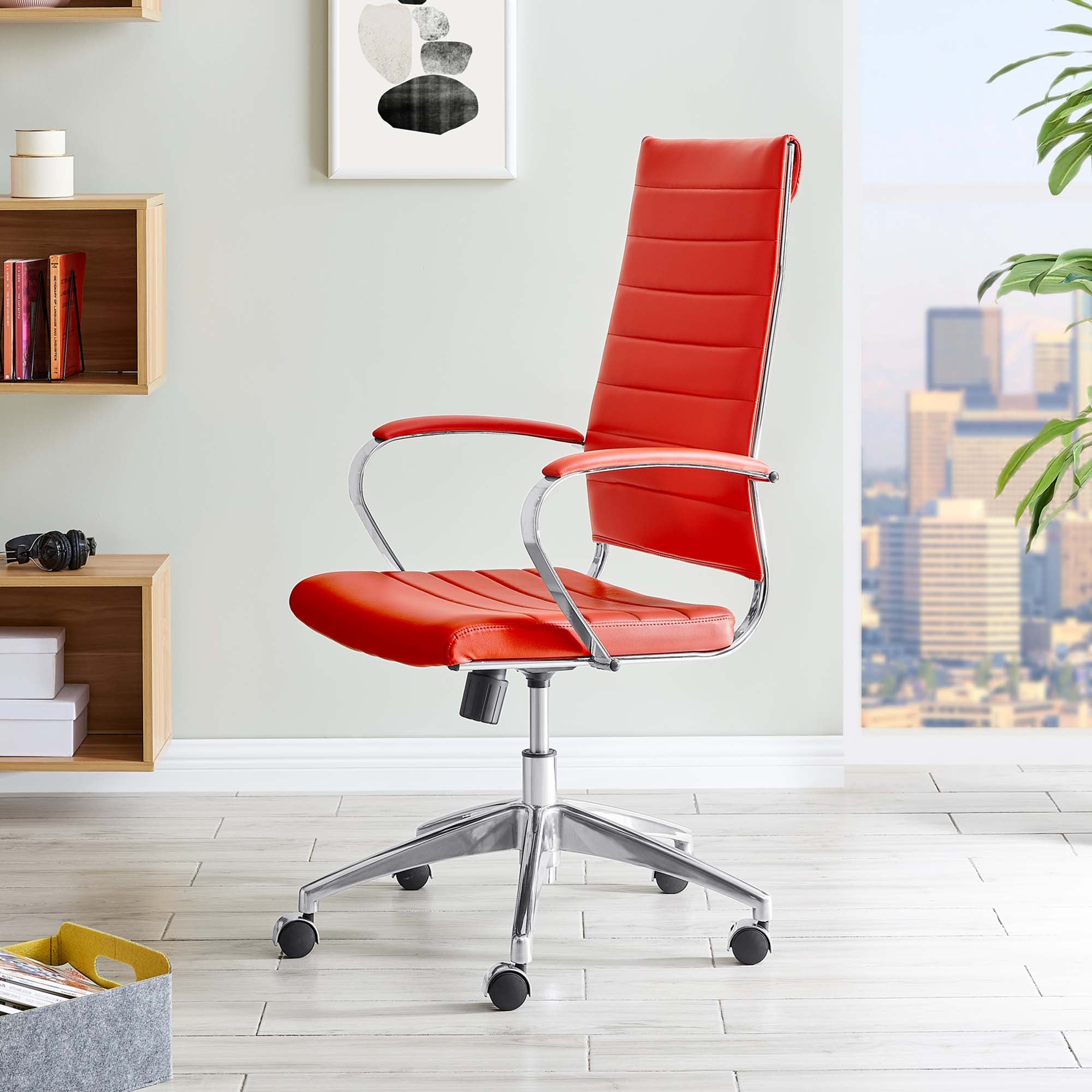 Jive Highback Office Chair - Red