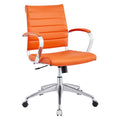 Jive Mid Back Office Chair - Orange
