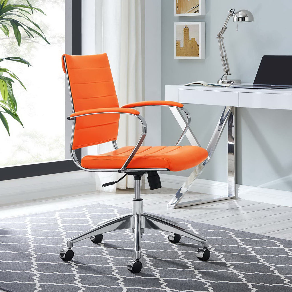 Jive Mid Back Office Chair - Orange