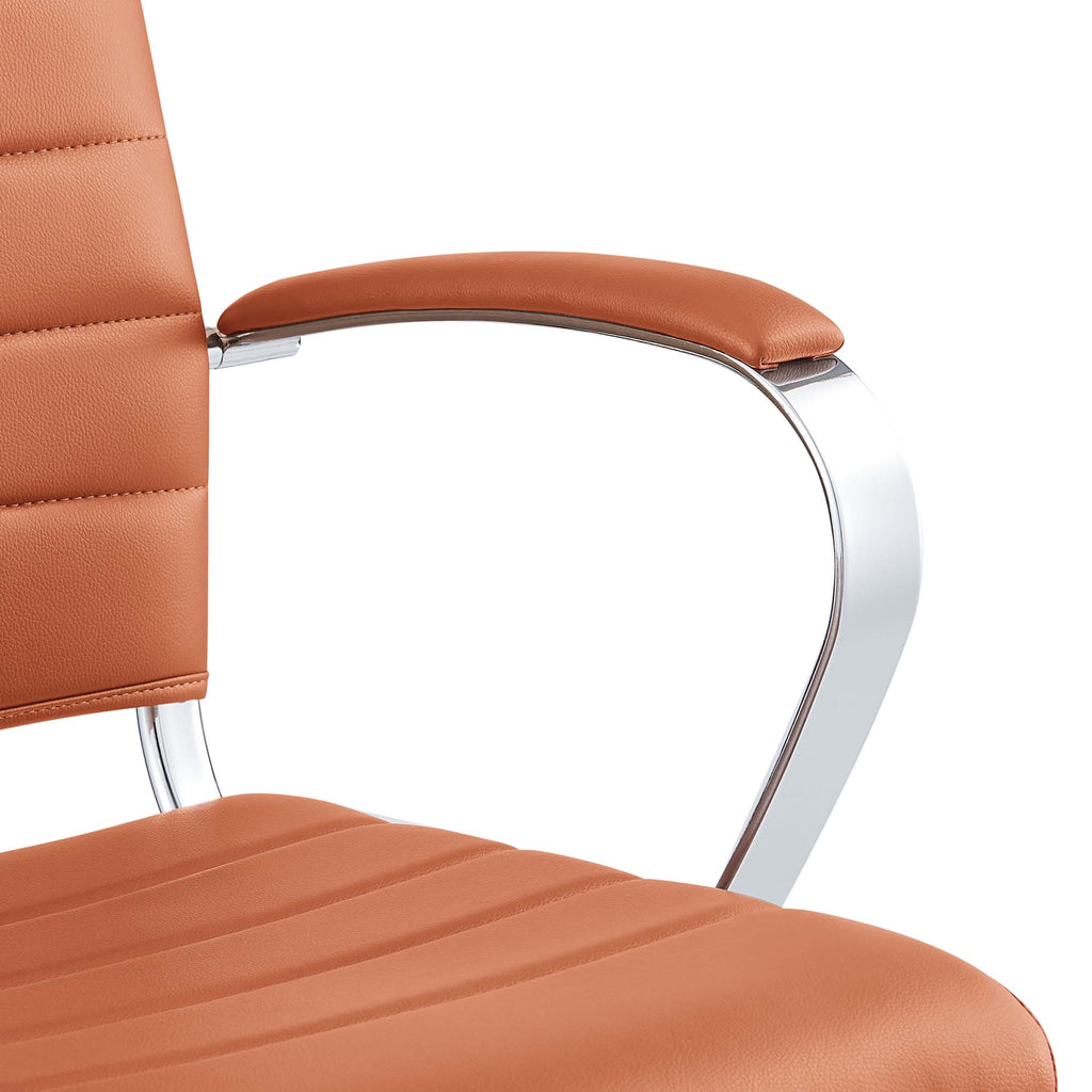 Jive Mid Back Office Chair - Terracotta