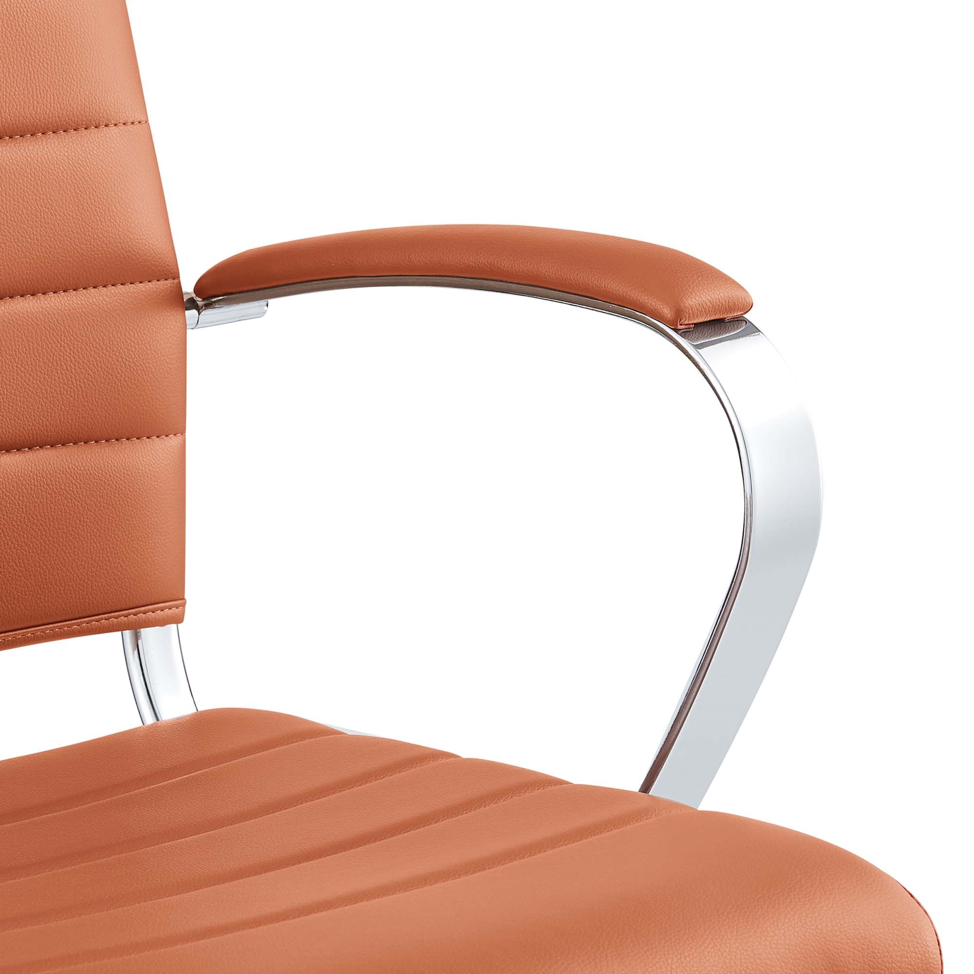 Jive Mid Back Office Chair - Terracotta