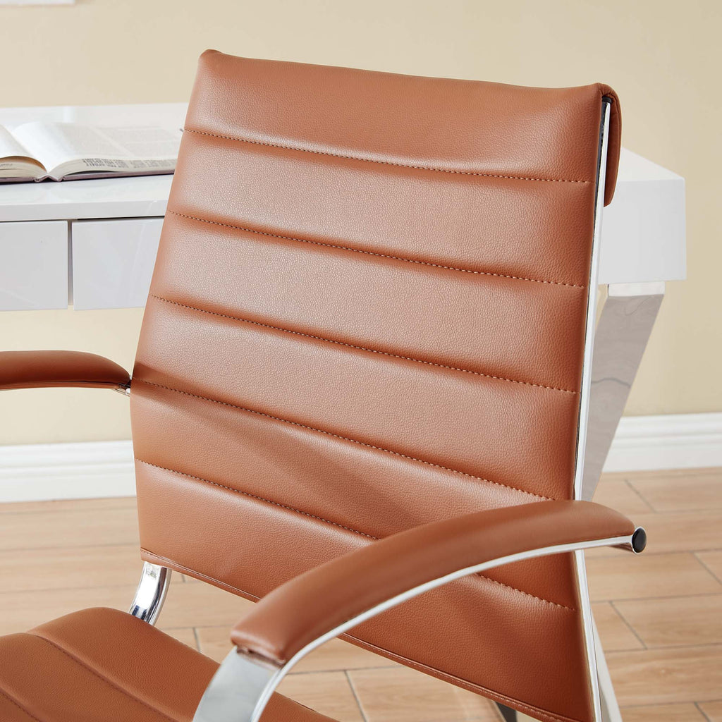 Jive Mid Back Office Chair - Terracotta