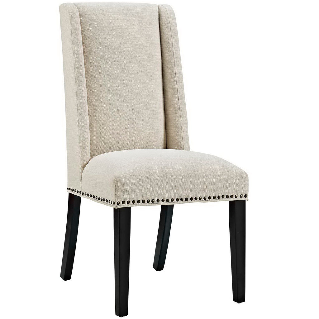 Baron Fabric Dining Chair Set of 2 - Beige