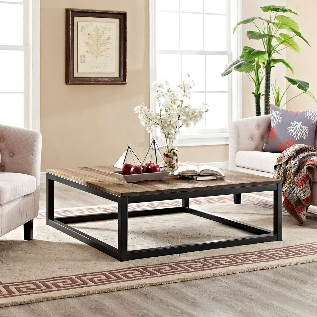 Attune Large Coffee Table - Brown