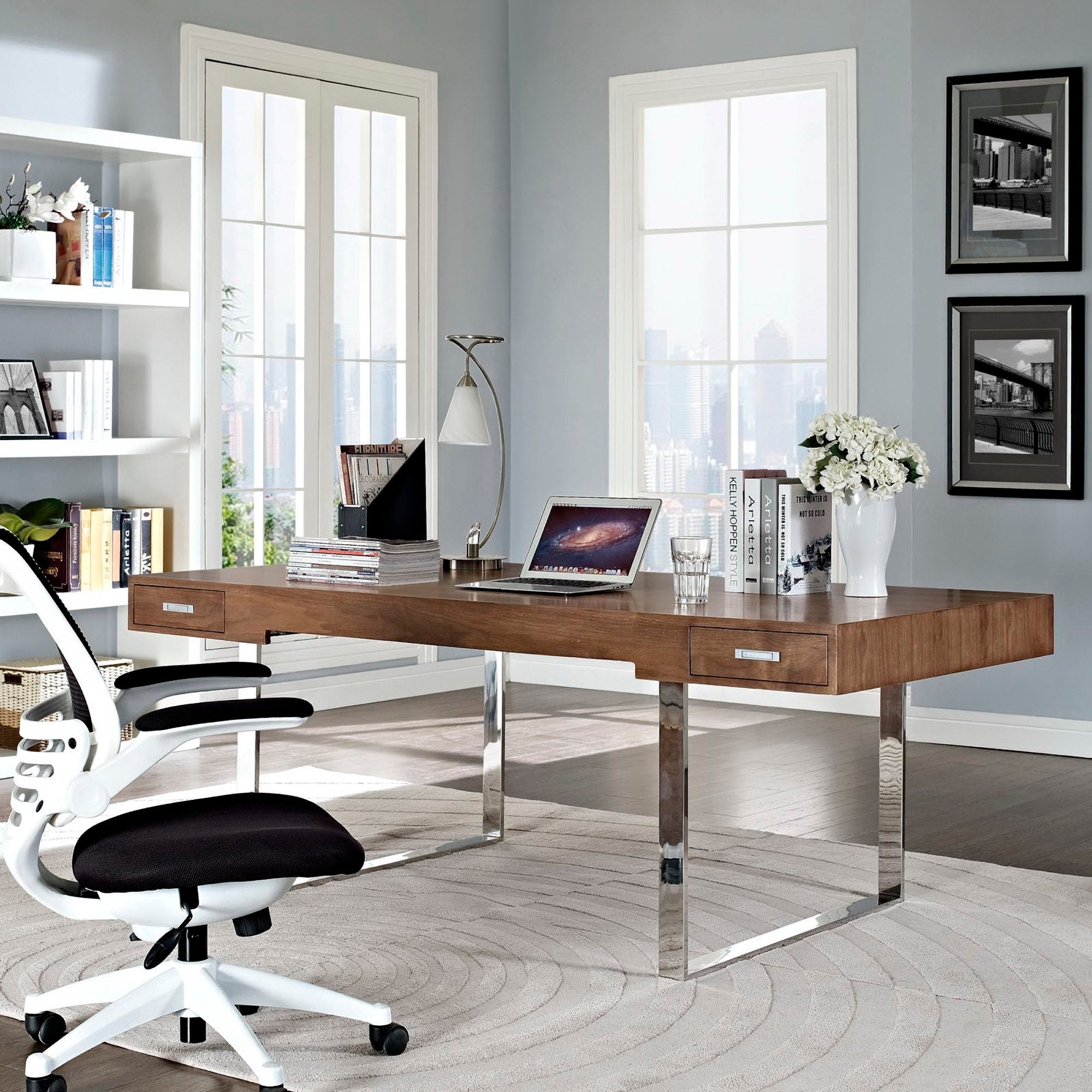 Tinker Office Desk - Walnut