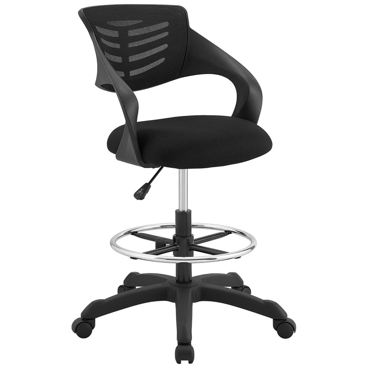Thrive Mesh Drafting Chair - Black